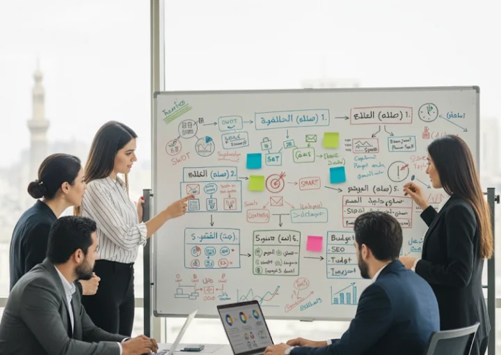 كيفية عمل خطة تسويقية الكترونية